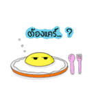 We love eggs.(Thai Version)（個別スタンプ：37）