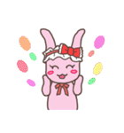 上からウサギ様（個別スタンプ：13）
