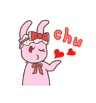 上からウサギ様（個別スタンプ：31）