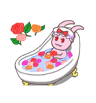 上からウサギ様（個別スタンプ：39）