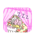 上からウサギ様（個別スタンプ：40）