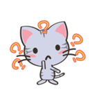 八百万の猫々 ～日本語・中国語・英語～（個別スタンプ：6）