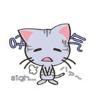 八百万の猫々 ～日本語・中国語・英語～（個別スタンプ：14）