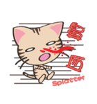 八百万の猫々 ～日本語・中国語・英語～（個別スタンプ：28）