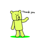 Wood bear（個別スタンプ：9）