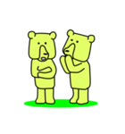 Wood bear（個別スタンプ：18）