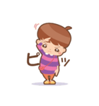 しましまの「シマ子」（個別スタンプ：2）