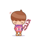 しましまの「シマ子」（個別スタンプ：8）