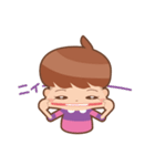しましまの「シマ子」（個別スタンプ：17）
