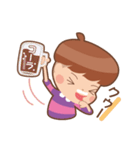 しましまの「シマ子」（個別スタンプ：28）