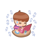 しましまの「シマ子」（個別スタンプ：33）