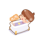 しましまの「シマ子」（個別スタンプ：36）