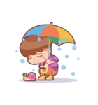 しましまの「シマ子」（個別スタンプ：38）