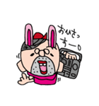 サイケデリックうさぎおじさん（個別スタンプ：3）