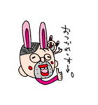 サイケデリックうさぎおじさん（個別スタンプ：9）
