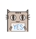 Lotte cat, the continuous long（個別スタンプ：5）