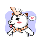 Hootang The Dog : Hello！！（個別スタンプ：34）