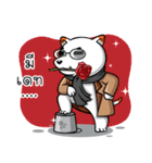 Hootang The Dog : Hello！！（個別スタンプ：37）