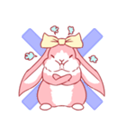 Fluffy Pinky Rabbit（個別スタンプ：29）