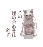 アクロバティックねこ 2（個別スタンプ：12）