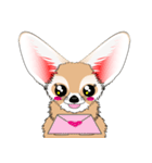 小さくてカワイイ耳の [フェネックキツネ]（個別スタンプ：23）