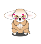 小さくてカワイイ耳の [フェネックキツネ]（個別スタンプ：34）