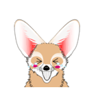 小さくてカワイイ耳の [フェネックキツネ]（個別スタンプ：36）