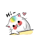 Rainbow Hamster(EN)（個別スタンプ：1）