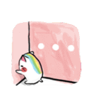 Rainbow Hamster(EN)（個別スタンプ：7）