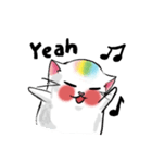 Rainbow Hamster(EN)（個別スタンプ：9）