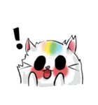 Rainbow Hamster(EN)（個別スタンプ：12）