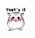 Rainbow Hamster(EN)（個別スタンプ：27）