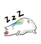 Rainbow Hamster(EN)（個別スタンプ：37）