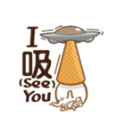 Funny Ice Creamoo No.4 (Chinese)（個別スタンプ：2）