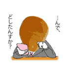 行け！リアルアンパンさんとコッペパン君（個別スタンプ：25）