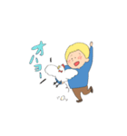 ぼくとわたしと（個別スタンプ：3）