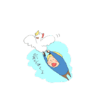 ぼくとわたしと（個別スタンプ：13）
