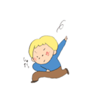 ぼくとわたしと（個別スタンプ：16）