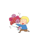 ぼくとわたしと（個別スタンプ：18）
