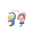 ぼくとわたしと（個別スタンプ：38）