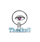 one-eye man's day（個別スタンプ：18）