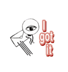 one-eye man's day（個別スタンプ：32）