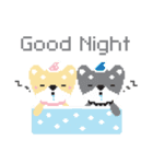 Little Doggy Pixel（個別スタンプ：7）