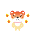 Little Doggy Pixel（個別スタンプ：32）