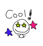 cute hand writing sticker（個別スタンプ：5）