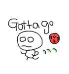 cute hand writing sticker（個別スタンプ：22）