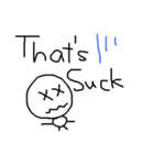 cute hand writing sticker（個別スタンプ：23）