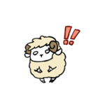 ひつじといっしょ。（個別スタンプ：7）