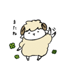 ひつじといっしょ。（個別スタンプ：16）