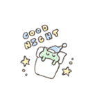 【手がき】ねこくらげ（個別スタンプ：12）